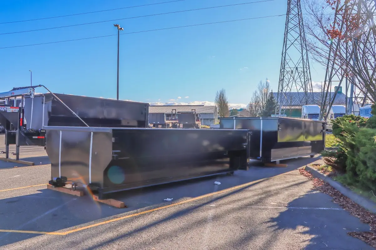 Professional dumpster rental and junk removal service in Mills
